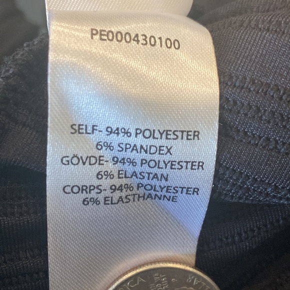 Opening Ceremony Ruffle Wavy Ribbed Black Skirt Size Medium - Picture 9 of 14